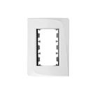 Placa 3 Postos Tendenza 4x2 Pezzi Linha 50.000 Branco