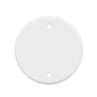 PLACA 3x3 REDONDA CEGA FURO OPCIONAL BRANCO PIAL PLUS 608528