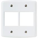 Placa 4 Postos 4x4 Tramontina Lux² Branca