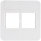 Placa 4 Postos 4x4 Tramontina Tablet Branca Tramontina