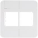 Placa 4 Postos 4x4 Tramontina Tablet Branca