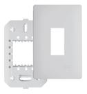 Placa 4 X 2 1 Módulo Vertical Com Suporte Habitat - Fame