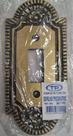 Placa 4 x 2 - 1 posto para interruptor na vertical colonial