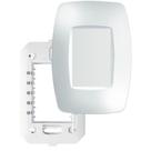 Placa 4"" X 2"" Com Suporte Cega Elegance - 2757 - Fame Placa Cega 4x2 C-suporte Elegance Fame
