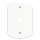 Placa 4"" x 2"" F8 SB Blanc - 0232 - FAME