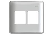 Placa 4 X 4 4 Postos Horizontais Branco 19922-50- Simon 19 Placa 4 X 4 4 Postos Horizontais Branco 19922-50- Simon 19