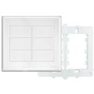 Placa 4""x4"" Com Suporte Cega Evidence - 2888 - Fame Placa Cega 4x4 Com Suporte Evidence - 1042880 - Fame