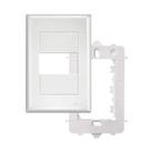Placa 4x2 - 1 Modulo C/ Suporte Placa 4x2 - 1 Modulo C/ Suporte