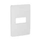 Placa 4x2 1 Módulo Gamma Silver Orion Schneider