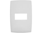 Placa 4x2 1 Módulo Horizontal Branco 618505 Pial Plus Placa 4x2 1 Módulo Horizontal Branco 618505 Pial Plus