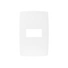 Placa 4X2 1 Modulo Horizontal Pial Plus Branco Placa 4X2 1 Modulo Horizontal Pial Plus Branco