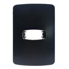 Placa 4x2 1 Módulo Horizontal Preto Gracia Maxx 85691 Alumbra