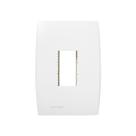 Placa 4X2 1 Modulo Vertical Siemens Soprano Ilus com Suporte Placa 4X2 1 Modulo Vertical Siemens Soprano Ilus com Suporte