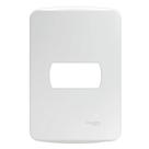 Placa 4X2 1 Posto Branca Miluz S3b77110 Schneider