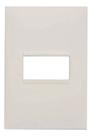 Placa 4x2 1 Posto Horizontal Branca Pial Plus+ 618501bc