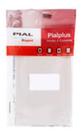 Placa 4x2 1 Posto Horizontal Pial Plus 618505