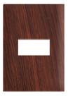 Placa 4x2 1 posto horizontal