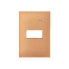 Placa 4x2 1 Posto Rose Gold 35611-43 - Simon 30