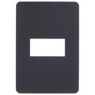 Placa 4x2 1 Posto Stellar Black Orion - S730101294 - SCHNEIDER Placa 4x2 1 Posto Stellar Black Orion - S730101294 - SCHNEIDER