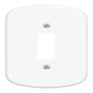 Placa 4x2 1 Posto Vertical Branca Fame Blanc F1 784 Placa 4x2 1 Posto Vertical Branca Fame Blanc F1 784