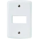 Placa 4X2 1P Horizontal Lux2 Branco Tramontina
