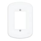 Placa 4x2 2 Modulos Com Tomada Fame Blanc F3p