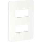 Placa 4X2 2 Postos Branca Orion S730121004 Schneider