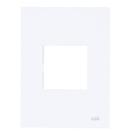Placa 4X2 2 Postos Branco 2Cl0N237211Br Zenit