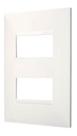 Placa 4x2 2 Postos Separados Branca - 618506bc Pial Plus+