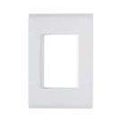 Placa 4x2 3 Pontos Juntos Branca Liz