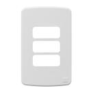 Placa 4x2 3 posições branco compose - weg