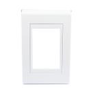 Placa 4x2 3 Posicoes Refinatto Weg Branco