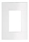 Placa 4x2 3 postos lunare branca prm44231 - 2 peças