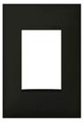 Placa 4x2 3 Postos Simon 35 Preto Grafite