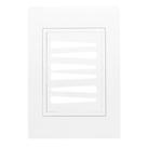 Placa 4x2 6 Interruptor Branco - RVB-1300/191 - RAVENNA