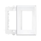 Placa 4x2 c/3modulo c/sup bc fame