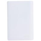 Placa 4x2 Cega Branco da Linha Novara - 1100-42 - DICOMPEL