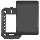 Placa 4X2 Cega Fame Habitat Black Com Suporte