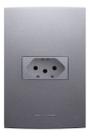 Placa 4X2 Com Tomada 20a Alumbra Pro Class Grafite