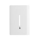 Placa 4x2 de 1 Interruptor Pulsante Vertical para Campainha + Suporte Branco da Linha Novara - 1100/123 - DICOMPEL Placa 4x2 de 1 Interruptor Pulsante Vertical para Campainha + Suporte Branco da Linha Novara - 1100/123 - DICOMPEL