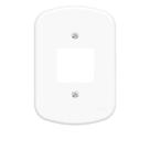 Placa 4x2 F2 Blanc Fame