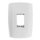Placa 4x2 Ilumi Slim 1 Módulo Vertical C/ Suporte - 82060