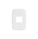 Placa 4x2 p/ 2 Interruptores Pluzie Ideale Bca Ref. 3235