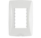 Placa 4x2 p/ 3 Módulos Petra - MecTronic Placa 4x2 p/ 3 Módulos Petra - MecTronic