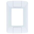 Placa 4x2 P/ 3 Posto Juntos Branco Aria - Tramontina Placa 4x2 P/ 3 Posto Juntos Branco Aria - Tramontina