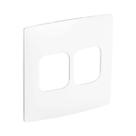 Placa 4x4 2+2 posto juntos e 1+1 posto separado Nereya Pial Legrand sal seda 663450 Placa 4x4 2+2 posto juntos e 1+1 posto separado Nereya Pial Legrand sal seda 663450