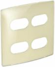 Placa 4x4 2+2postos sep nereya quinoa gloss - pial