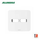 Placa 4X4 2 Mód. C/ Suporte Branco Gracia Maxx Alumbra-85671