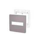 Placa 4X4 2 Módulos Axis Grey Orion Schneider S730201224