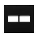 Placa 4x4 2 Módulos Preta 618511PT Legrand PialPlus+